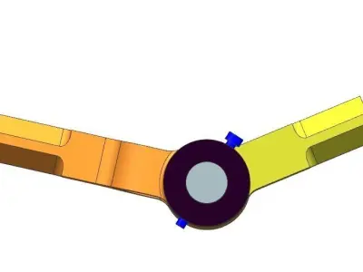 Knuckel joint assembly 3D print model
