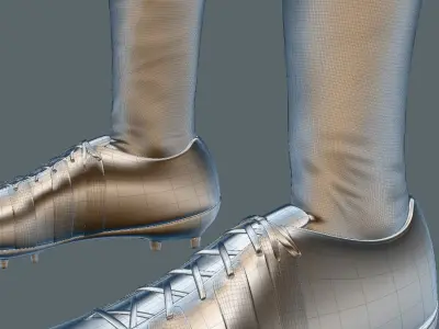 American Football Uniform 3D model