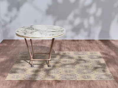 Round Table  3D model purchase