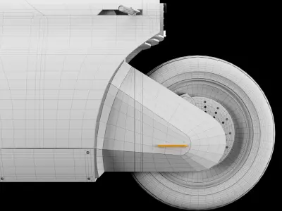 Concept motorcycle 3 3D model