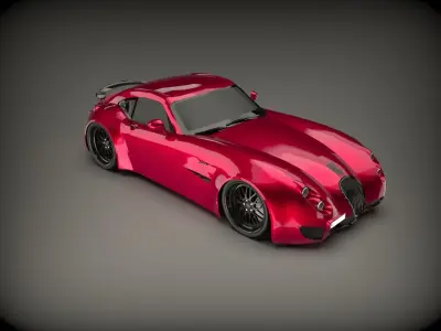 wiesmann mf5 roadster 3d model  3D model