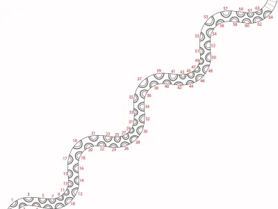 VITRA SNAKE 3D print model