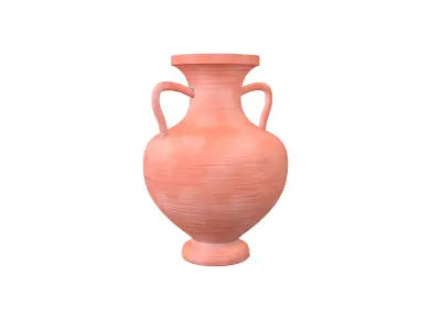 Roman Pottery v2 001 Low-poly 3D model