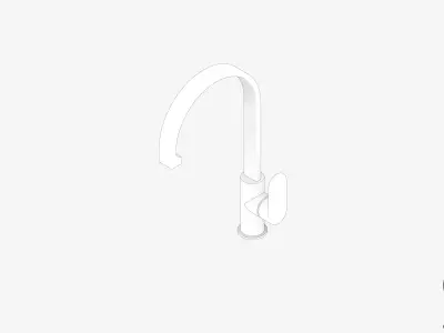 Sink Mixer - Luxury - Chip Low-poly 3D model