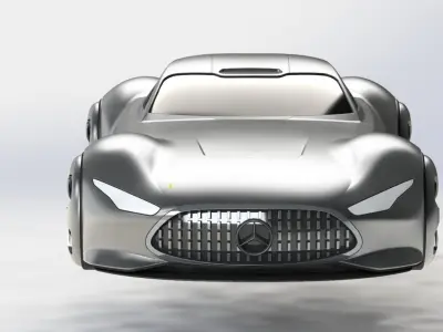 mercedes benz amg vision gran turismo 2013 3D print model