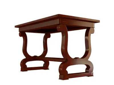 Antique Table 2 3D model