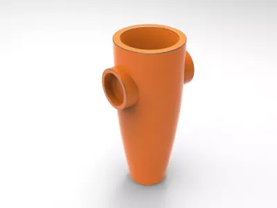 Jui Vase Low-poly 3D model