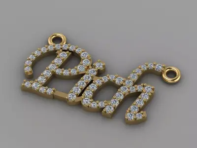 Pich Pendant 3D print model