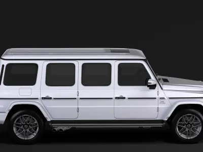 Mercedes AMG G 63 W463 2020 Limousine 3D model