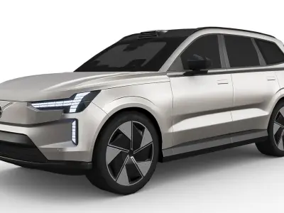 Volvo EX90 2024 Low-poly 3D model