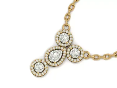 Pendant Necklace 3D print model get