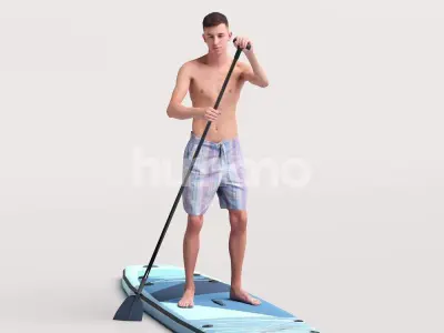 Humano Man SUP -2505-036-2052 3D model