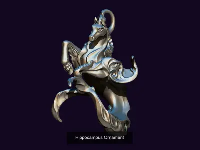 Horse-like Creatures 3D Model Collection