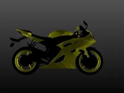 R6 bike 3d 3D model