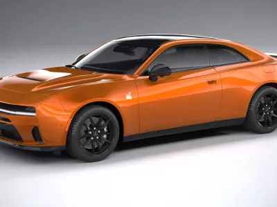 Dodge Charger Scat pack 2026 3D model