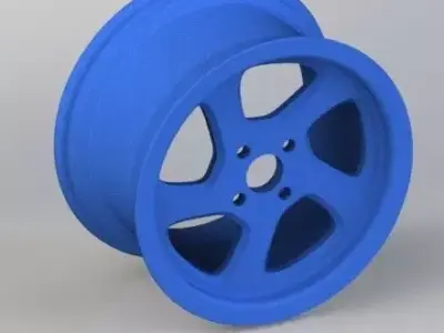 Basic Scaled Rim Free 3D print model