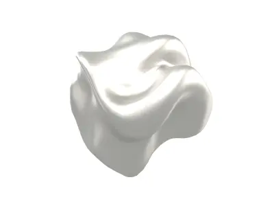 Abstract Shape v16 006 Low-poly 3D model