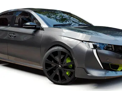 Peugeot 508 3D model