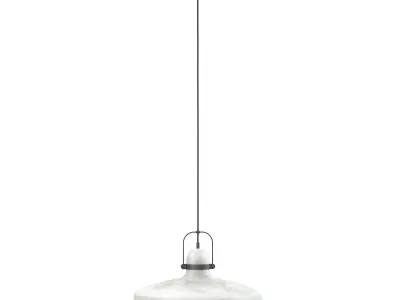 Concrete Hanging Lamp 3D Model 3D model
