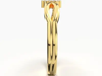 DIAMOND RING 3D print model