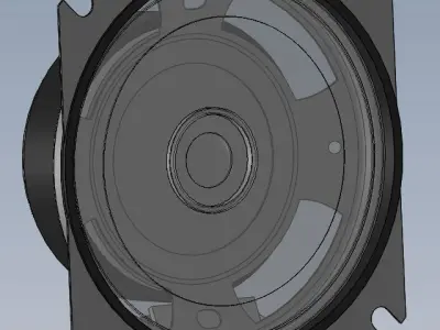 Speaker SL 87 XA 3D model