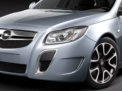 Opel Insignia OPC sedan 3D model