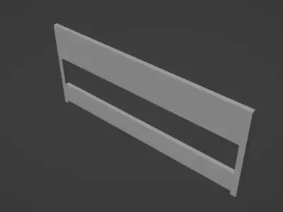 Street Block Free low-poly 3D model