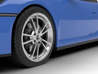 Porsche 911 Carrera 2025 3d model  3D model