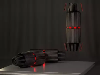 sonic impolder Low-poly 3D model