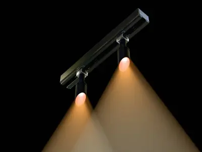 Luminaire Spot Lights 3D model