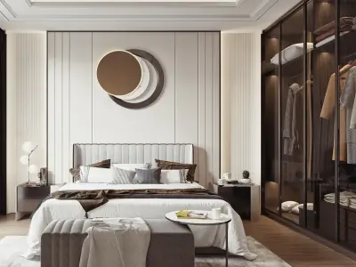  Bedroom interior 132 3D model