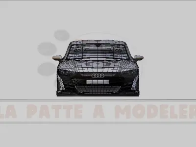 Audi GT Concept LPAM 3D model