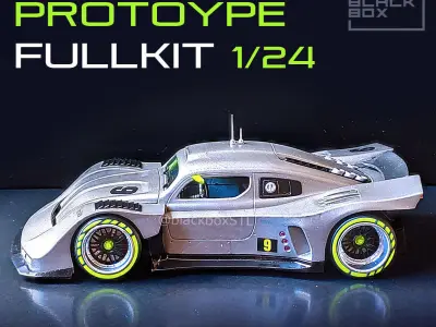 LM BUG PROTOTYPE FULL MODELKIT 1-24 3D print model