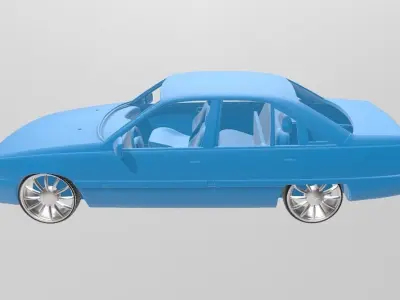 STL OPEL OMEGA 3D print model