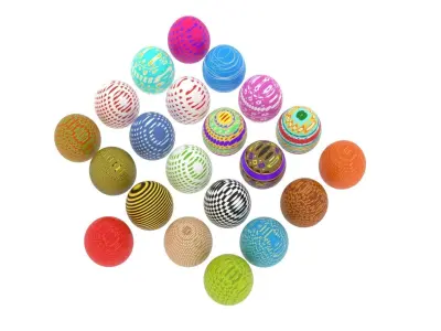 Easter Eggs Collection 3D model