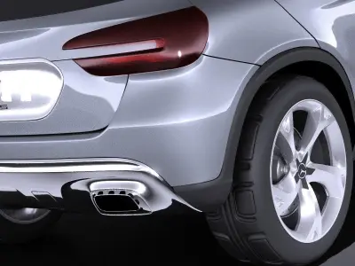 Mercedes Benz GLA Concept 2014 VRAY 3D model