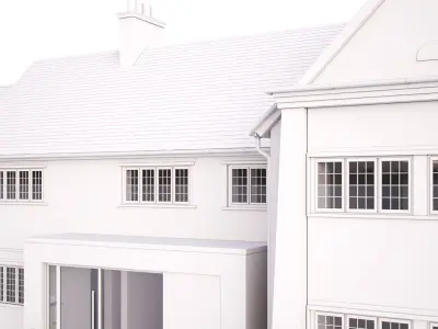 British House Little Hill 3D model