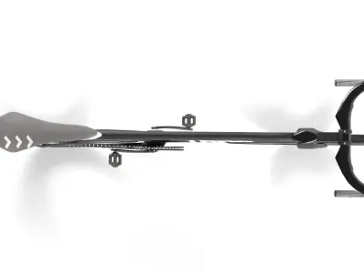 Road Bike Look Low-poly 3D model