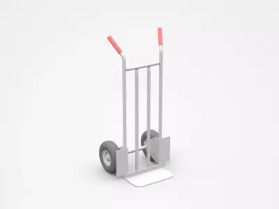 Hand Truck 3D model