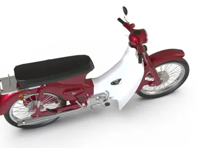 Honda-50  3D model