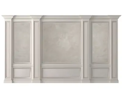 Wall paneling Decorative plaster OTTOCENTO  3D model