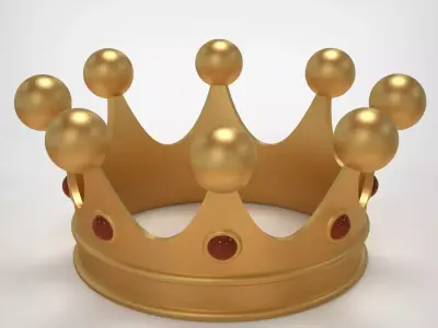Crown 3D print model
