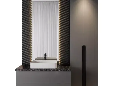 Luxury Bathroom 66 3D model