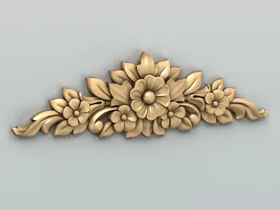Horizontal decor 040 3D model