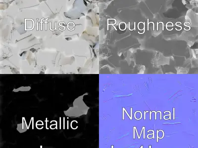 Boxing Glove with Soft Padding for Sparring Low-poly 3D model