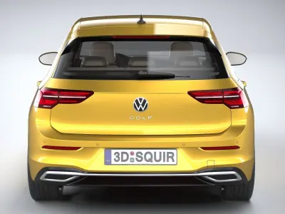 Volkswagen Golf 2020 3D model