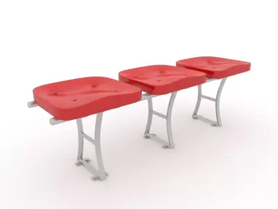 Stadium Seats 8 3D model
