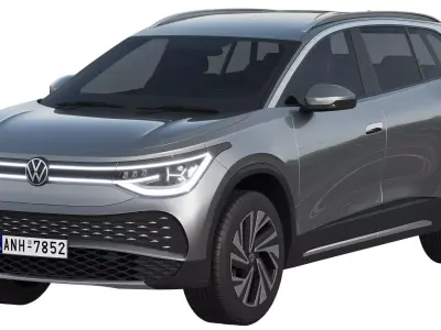 Volkswagen ID6 X 2022 3D model