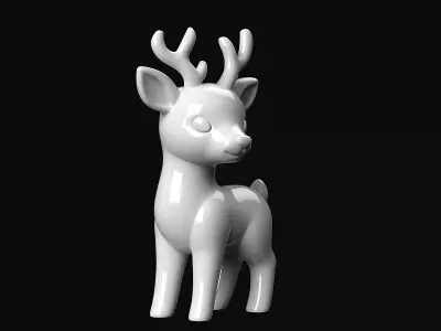 Deer Home Decor 3D print model