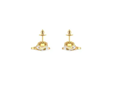 Women Drop Earrings 3dm STL OBJ FBX Renders Details 3D print model purchase